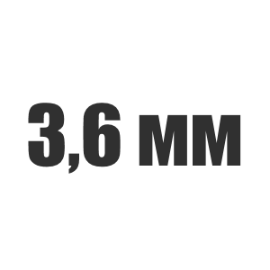 Канат стальной 3,6 мм ГОСТ 2688-80