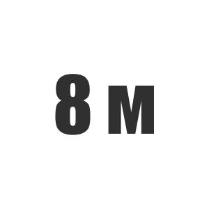Стяжной ремень 1.0/2.0 тн кольцевой 8 м (резиновая ручка)