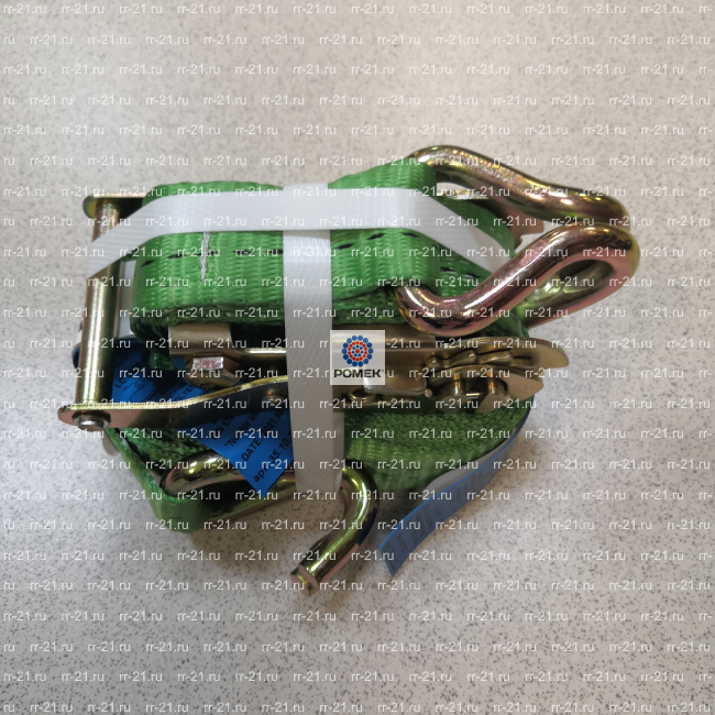 Стяжной ремень 1.0/2.0тн с крюками (арт. 35.10.1)